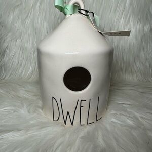 Rae Dunn DWELL Birdhouse with Butterfly on back